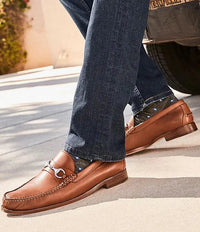 Baldwin Leather Bit- Cognac Johnston & Murphy