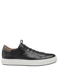 Anson Leather Lace-To-Toe Sneakers - Black Johnston & Murphy