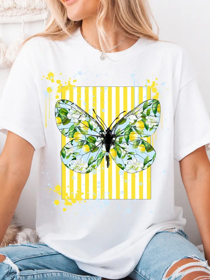 Lemon Fly Tee By Jodi