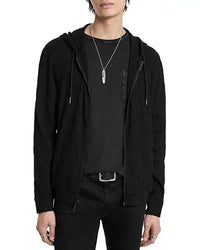 Ishan Hoodie - Black John Varvatos