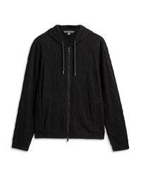 Ishan Hoodie - Black John Varvatos