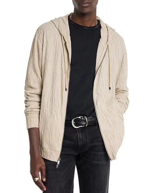 Ishan Hoodie - Fossil Gray John Varvatos