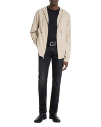 Ishan Hoodie - Fossil Gray John Varvatos