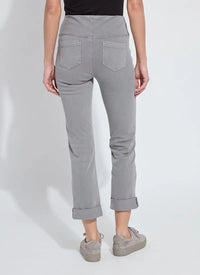 Boyfriend Denim – Antique Wash Dark Gray Lysse
