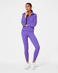 AirEssentials Half Zip- Vibrant Lilac Spanx
