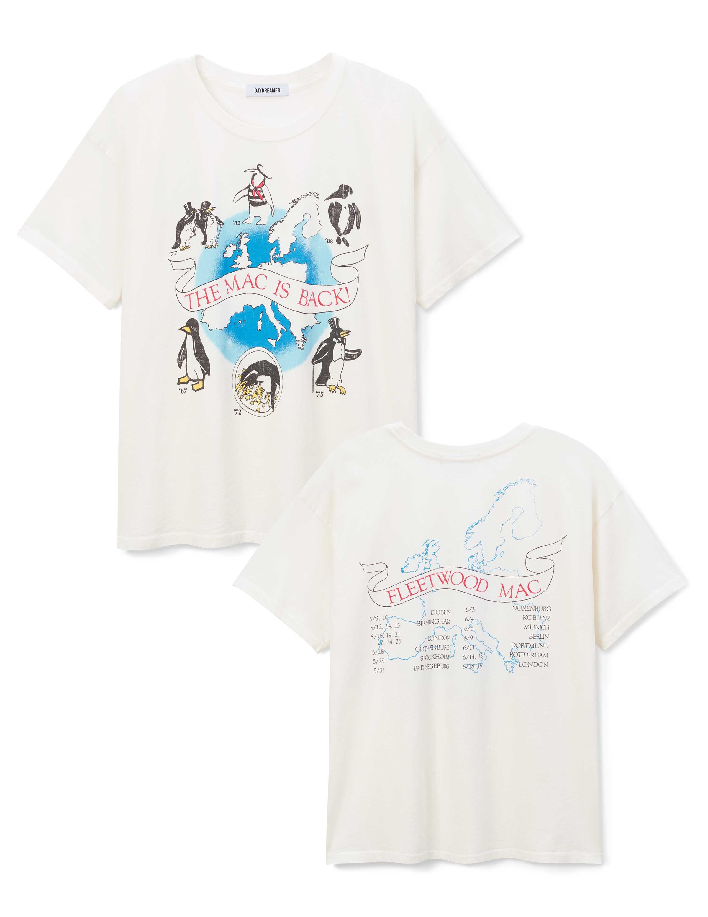Fleetwood Mac is Back Merch Tee DAYDREAMER