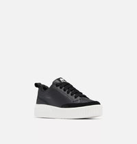 ONA AVE™ Women's Low Waterproof Sneaker - Black, Sea Salt Sorel