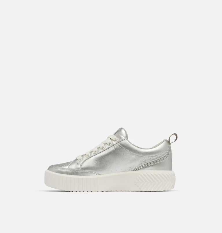 ONA AVE™ Women's Low Waterproof Sneaker - Pure Silver, Sea Salt Sorel