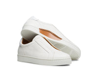 Gasol Sneaker - Tumbled White Magnanni