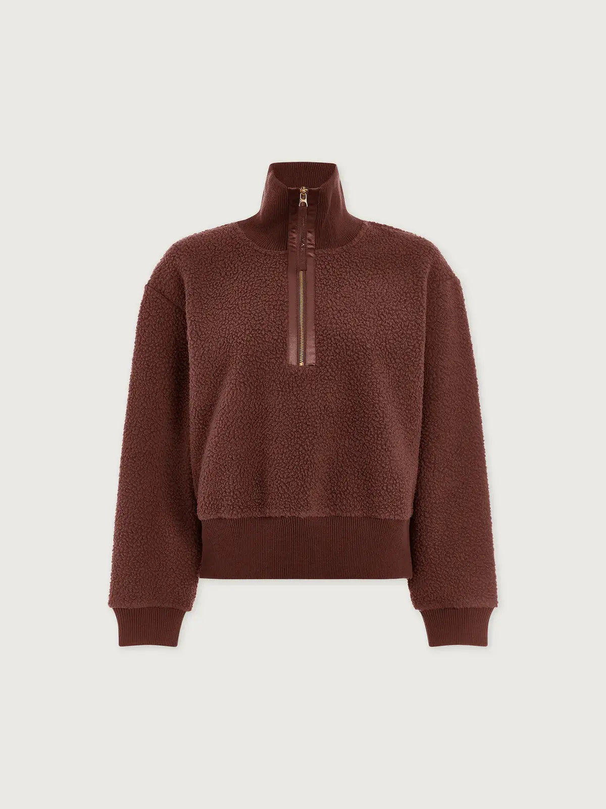 Roselle Half-Zip Fleece - Deep Mahogany VARLEY
