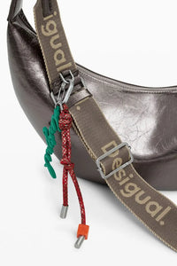 Metallic Crossbody Bag Desigual.