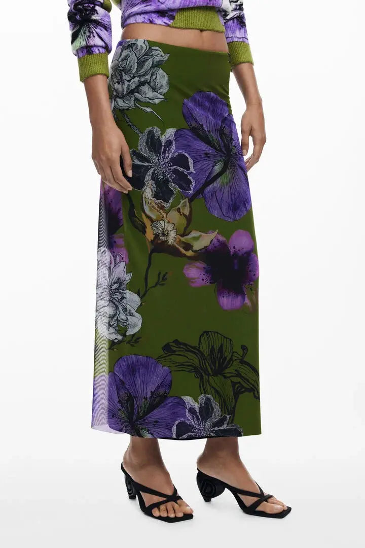 Skirt designed by Mr. Christian Lacroix Desigual.