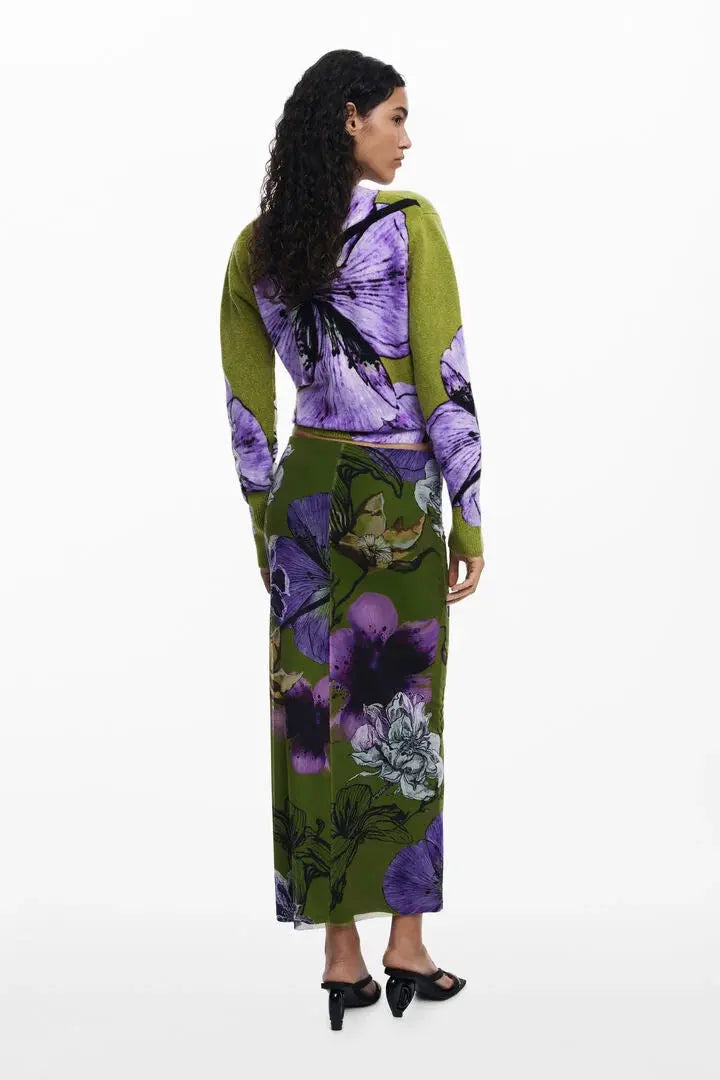 Skirt designed by Mr. Christian Lacroix Desigual.