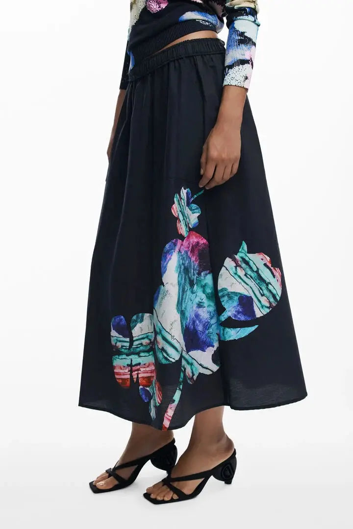 Skirt designed by Mr. Christian Lacroix Desigual.