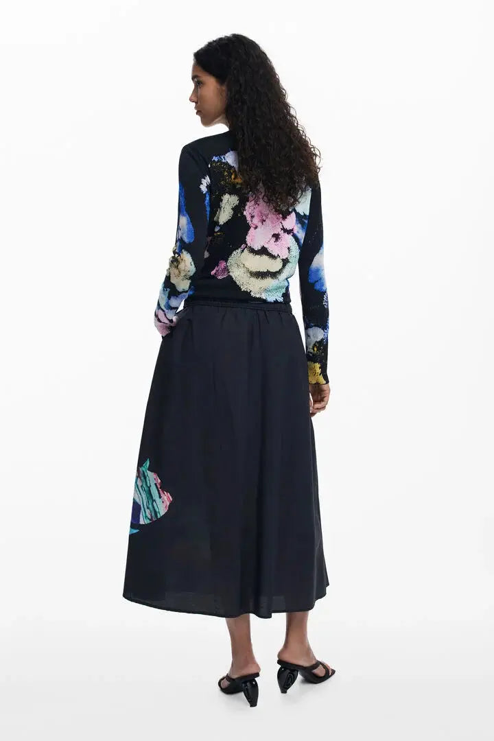 Skirt designed by Mr. Christian Lacroix Desigual.