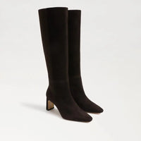 Sylvia Knee High Boots - Chocolate Brown Suede Sam Edelman