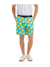 Men's Rubber Ducky Golf Shorts Tipsy Elves