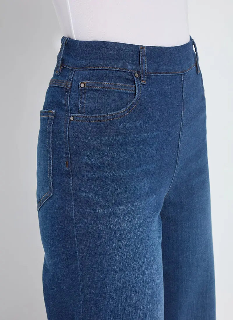 Sylvie Wide Leg Premium Denim Lysse
