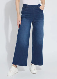 Sylvie Wide Leg Premium Denim Lysse