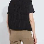 Prudence Reversible Puffer Sweater Vest Lysse