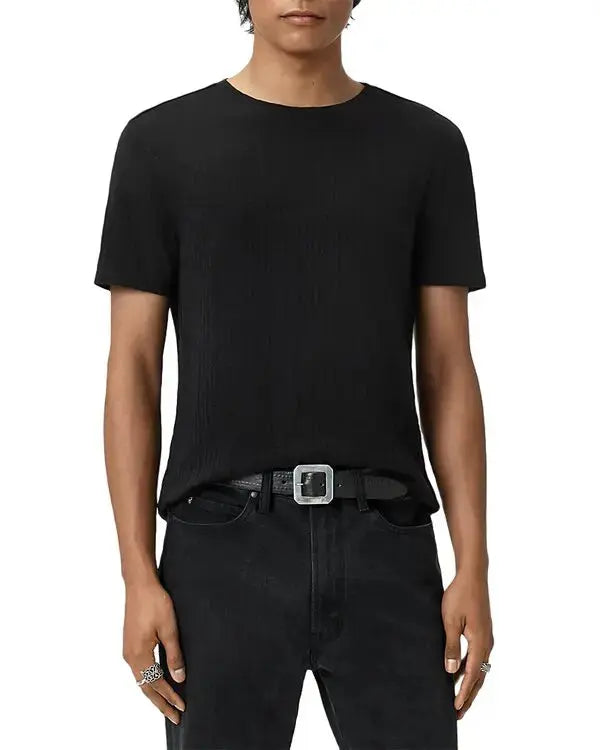 Brasse Crew Tee - Black John Varvatos
