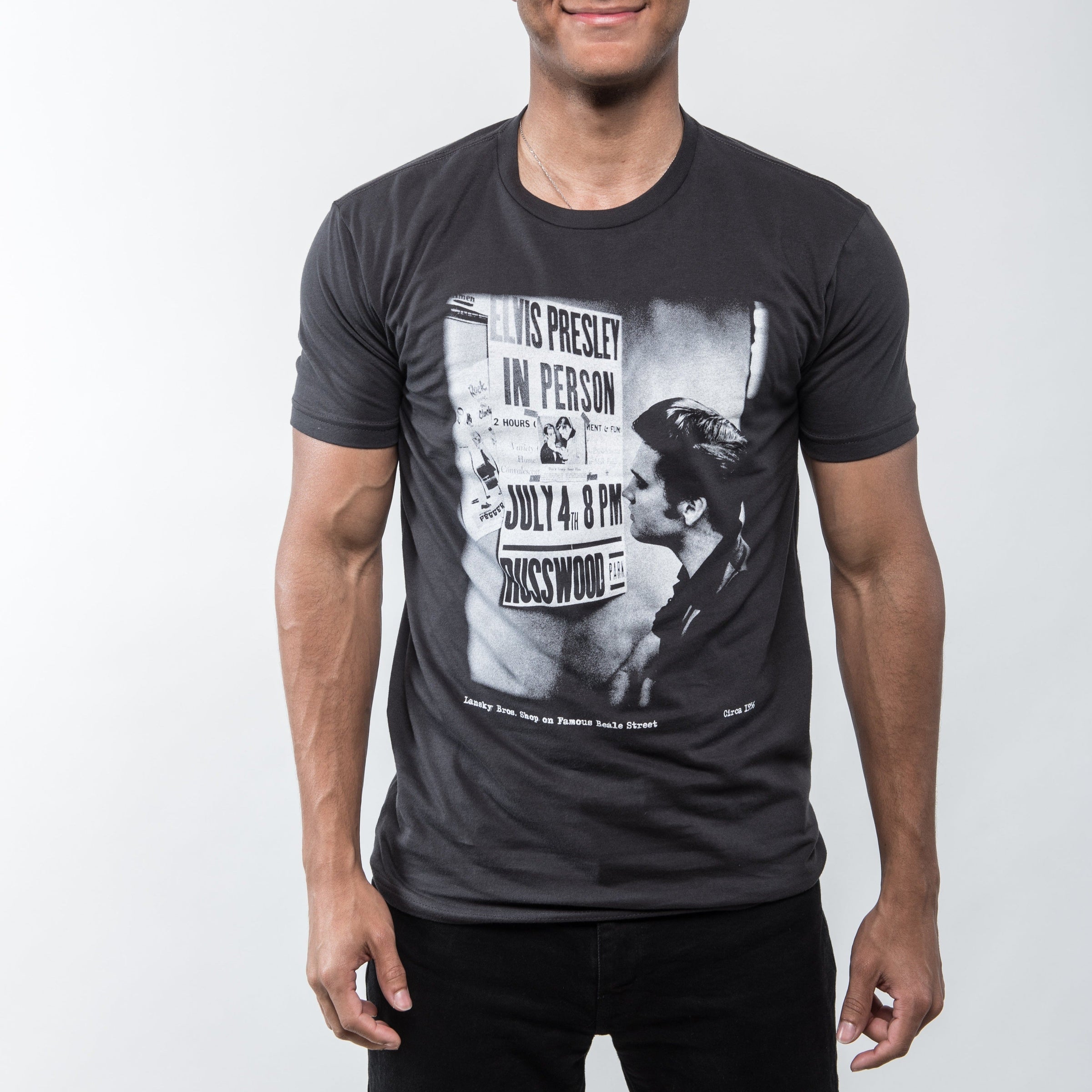 Drop 01: Elvis Concert Poster Tee - Circa 1956 Clothier to The King