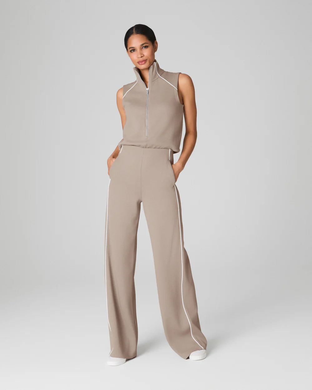 Spanx AirEssentials Sleeveless Mockneck Jumpsuit – Lansky Bros.