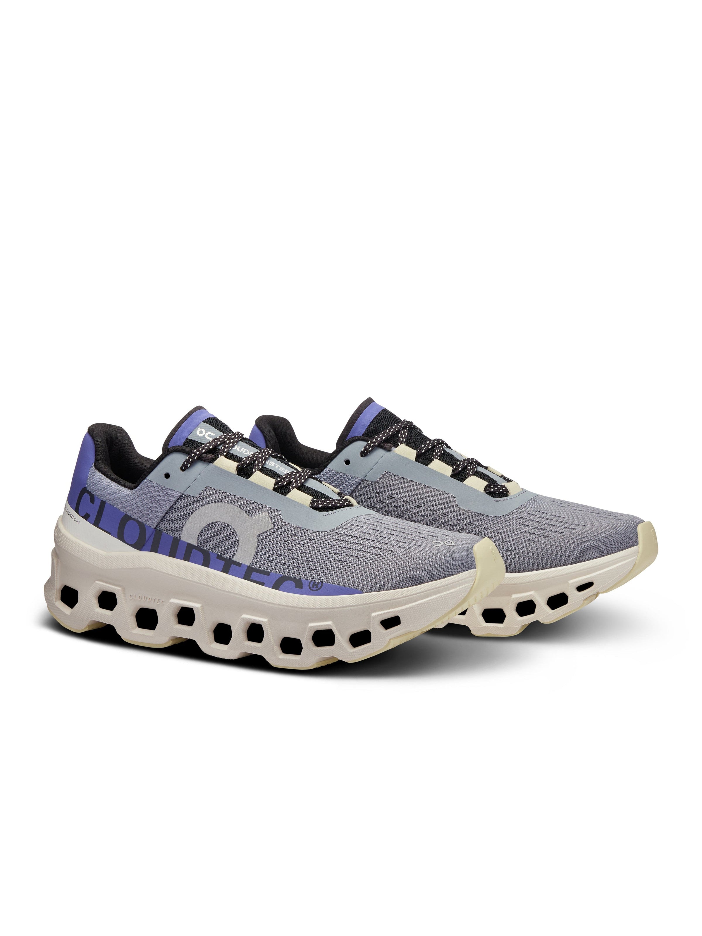 Women's Cloudmonster | Mist & Blueberry ON Running