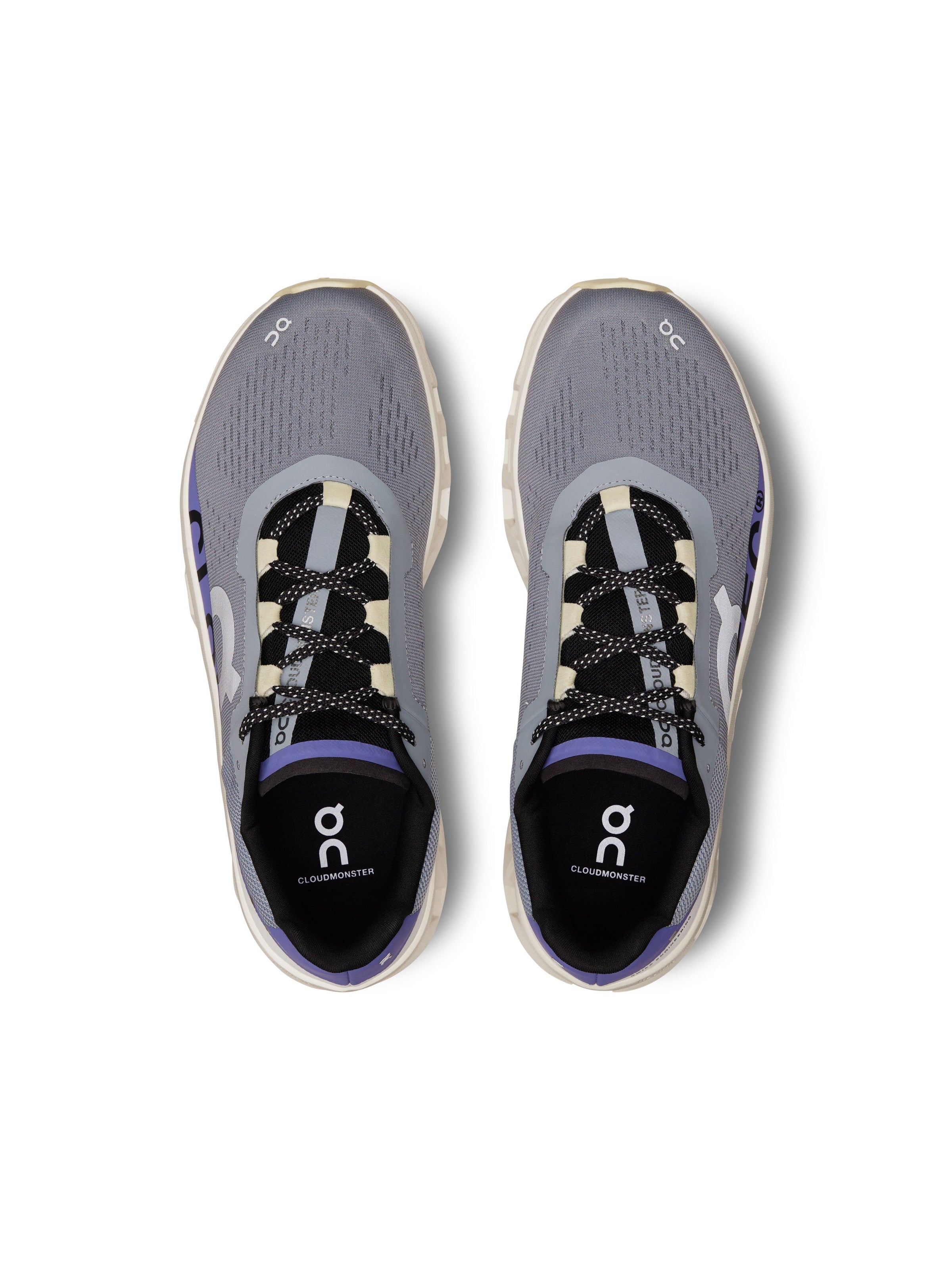 Women's Cloudmonster | Mist & Blueberry ON Running