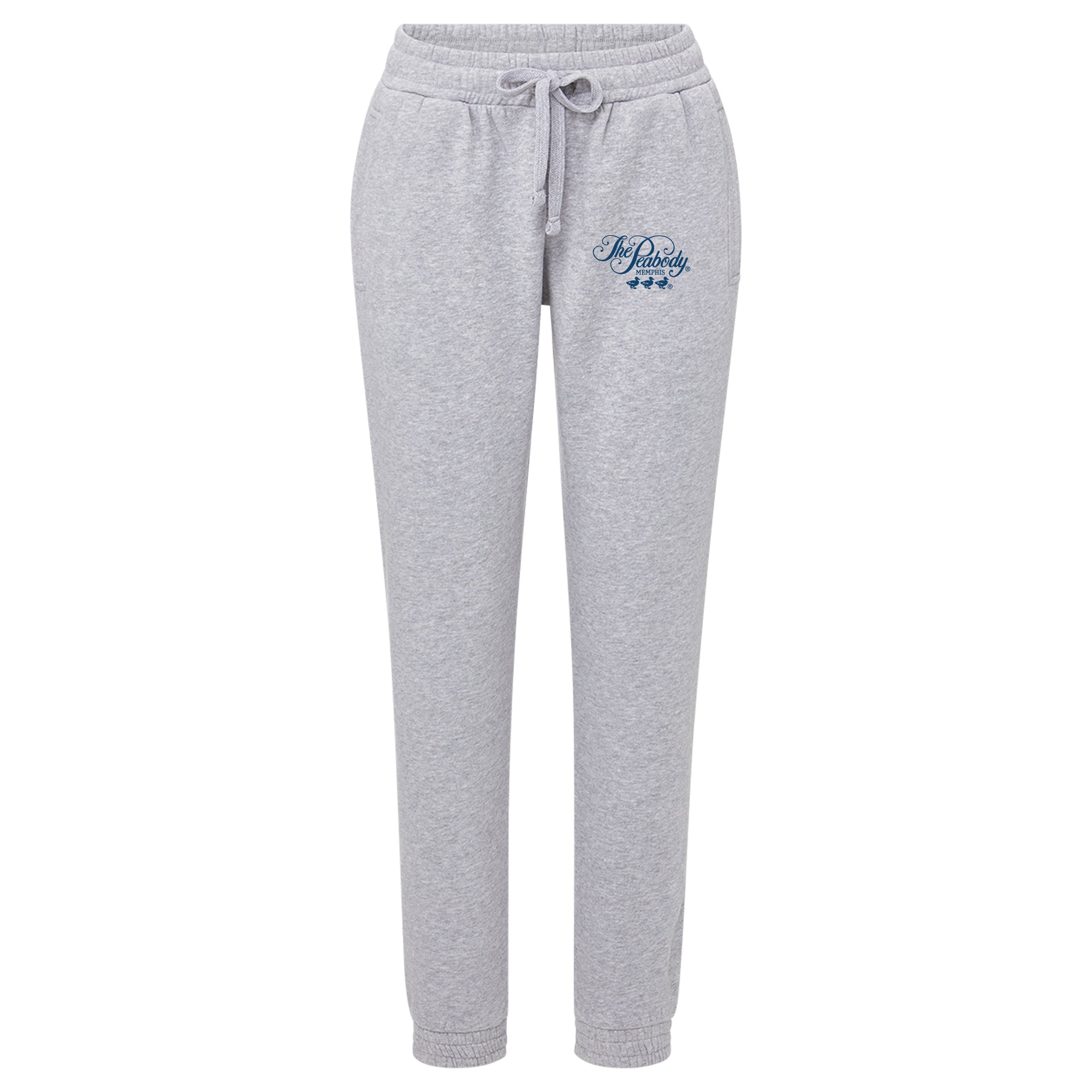 Peabody Vintage Fleece Ladies Jogger - Heather Grey Peabody Apparel