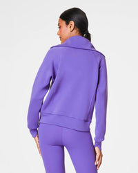 AirEssentials Half Zip- Vibrant Lilac Spanx