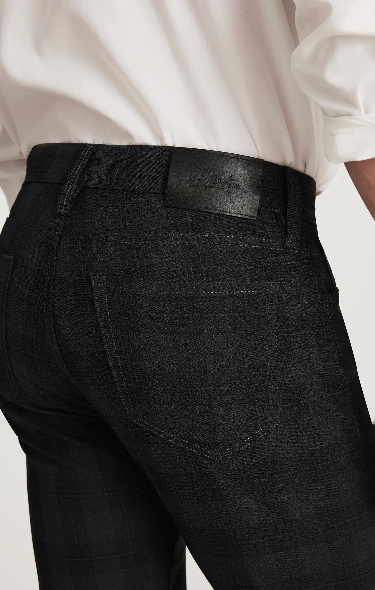 Courage Pants - Grey Elite Check 34 Heritage