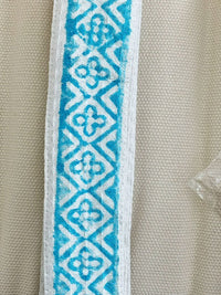 Mallard Hand-blocked Waffle Cotton Robe Peabody Apparel