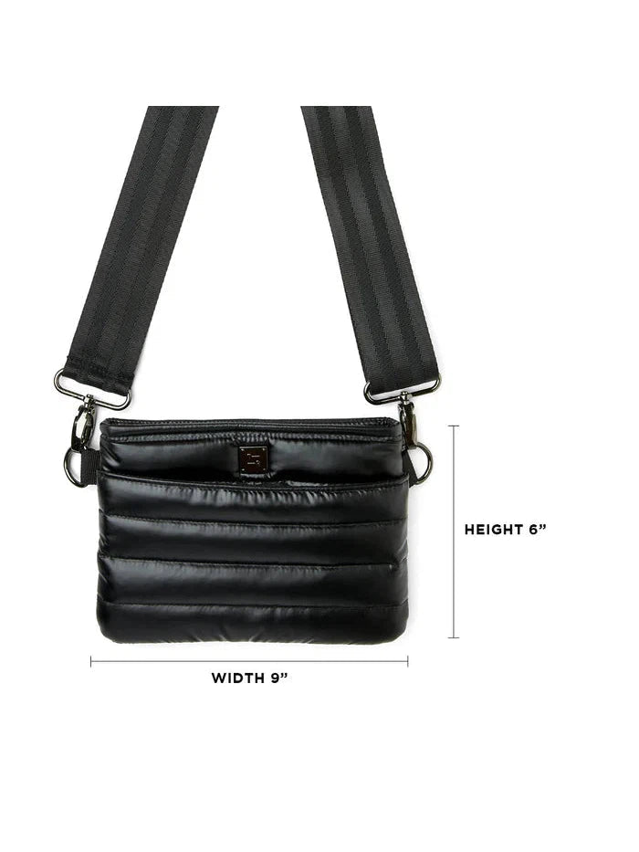 Bum Bag/Crossbody - Pearl Black Think Royln