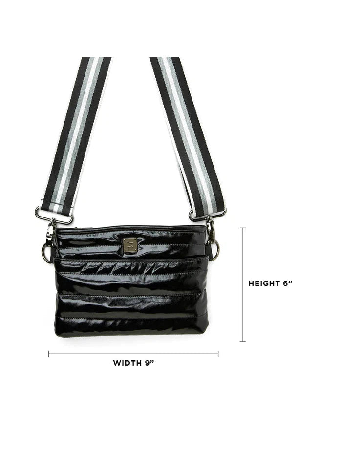 THINK ROYLN - Bum Bag | Black Patent Think Royln
