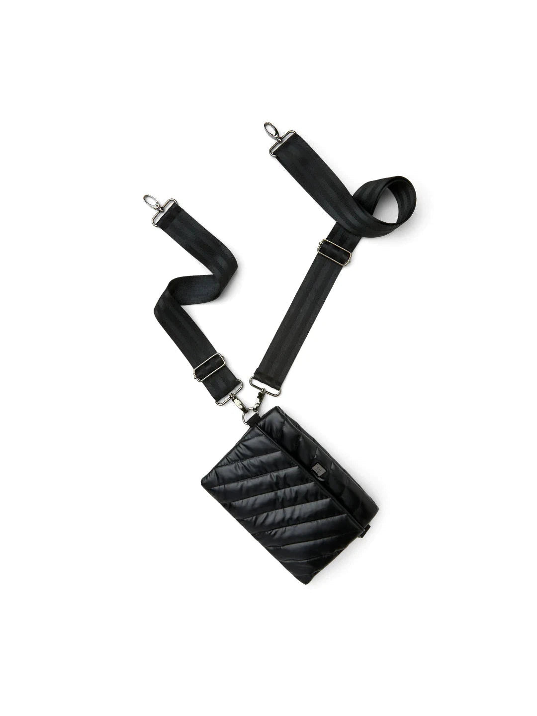 THINK ROYLN - DIAGONAL BUM BAG 2.0 | Pearl Black Think Royln