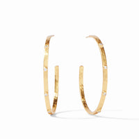 Crescent Stone Hoop JULIE VOS