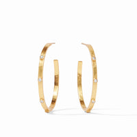 Crescent Stone Hoop JULIE VOS