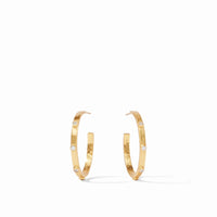 Crescent Stone Hoop JULIE VOS