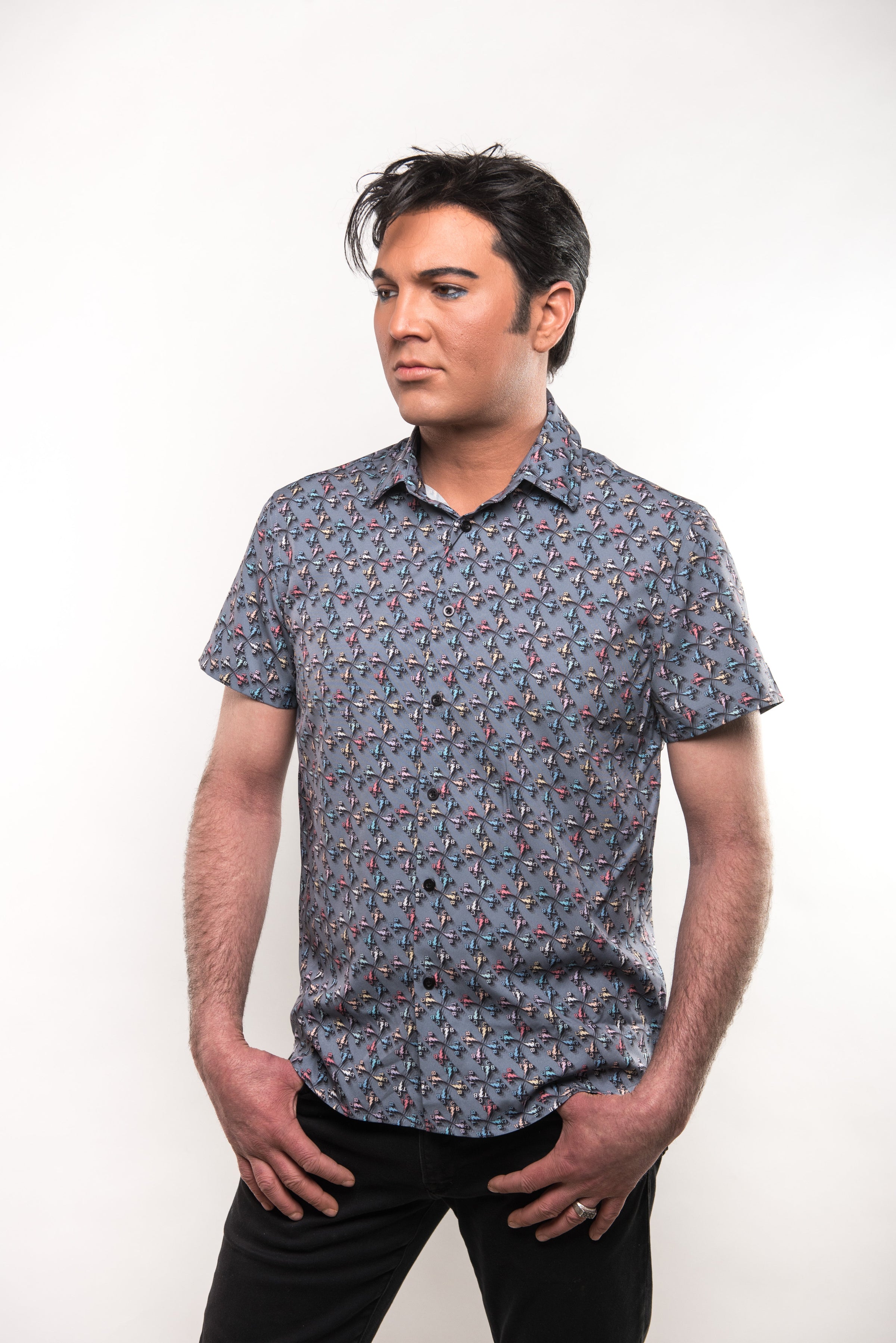 TCB Sport Shirt Clothier to The King