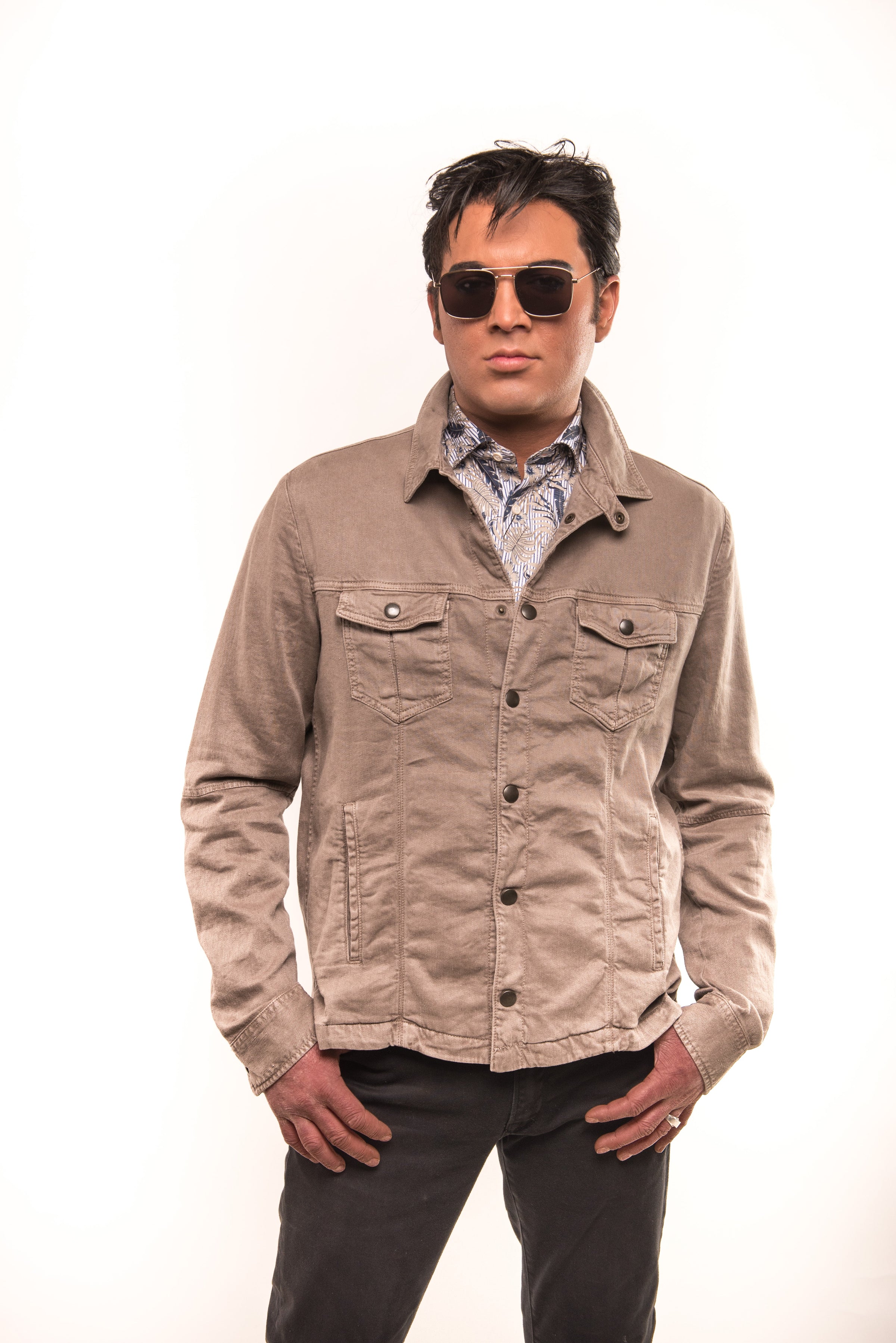 Sawyer Jacket - Tortora Teleria Zed