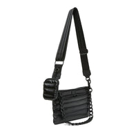 Downtown Crossbody | Pearl Black w/ Black Think Royln