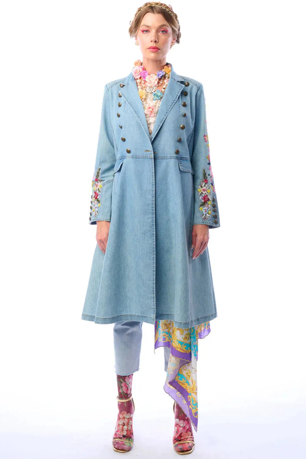 New Yorker Denim Coat Aratta