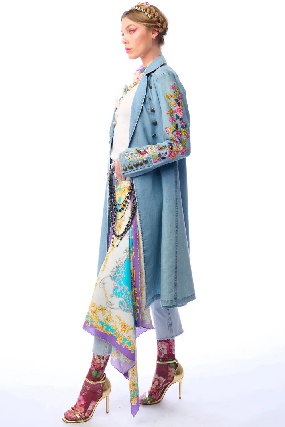 New Yorker Denim Coat Aratta