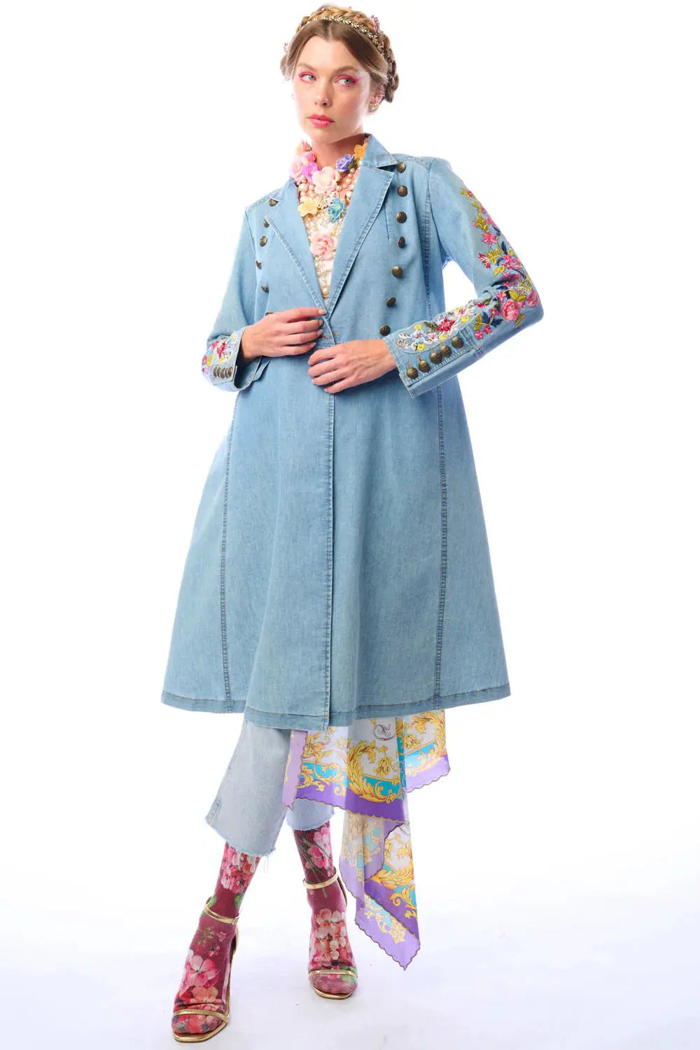 New Yorker Denim Coat Aratta