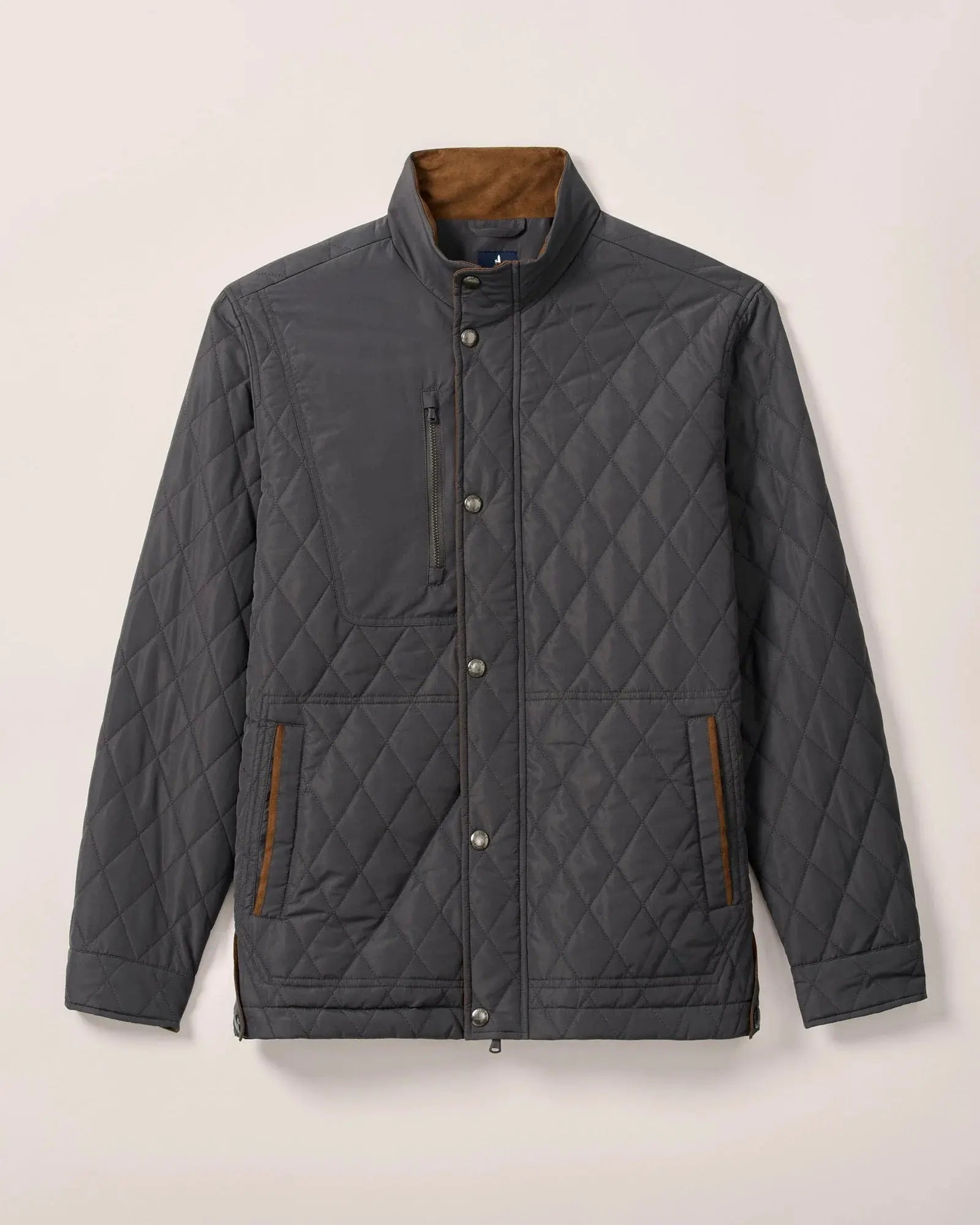 Juno Quilted Snap Jacket Grayers