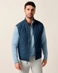 Belfry Quilted Puffer Vest - Space Grayers