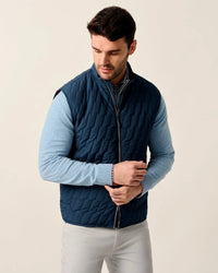 Belfry Quilted Puffer Vest - Space Grayers