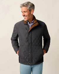 Juno Quilted Snap Jacket Grayers
