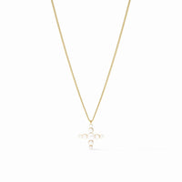 Gumdrop Cross Delicate Necklace JULIE VOS
